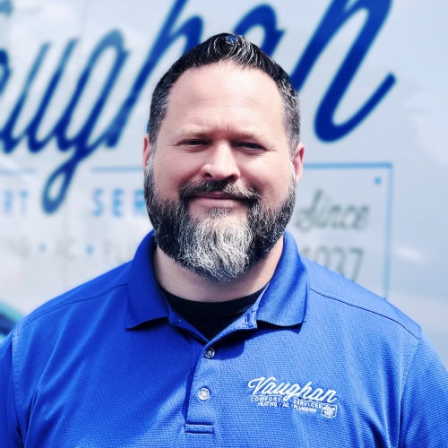 Vaughan Comfort Services employee; Dave Jennings Service Manager.