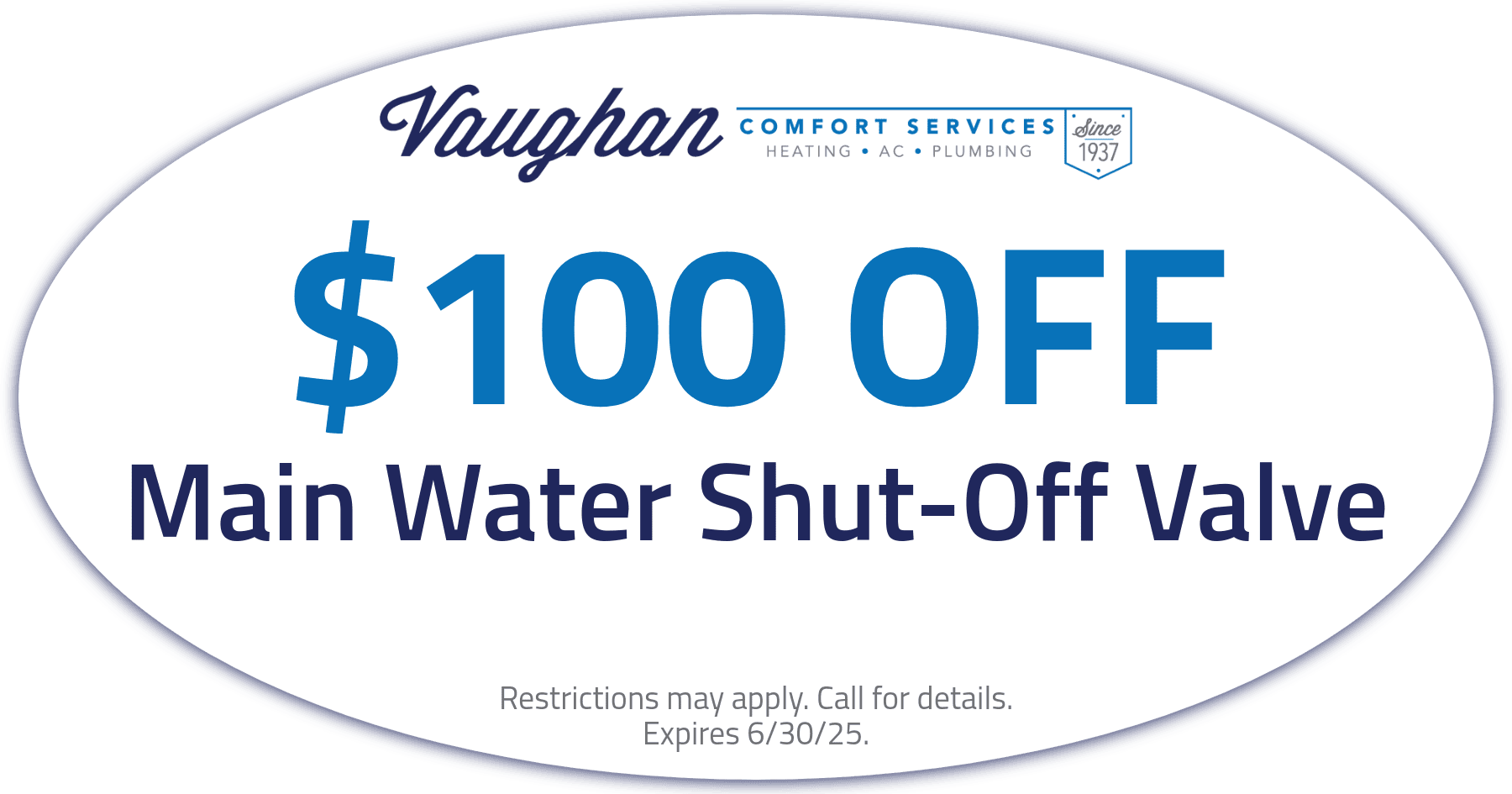 0 Off Main Water Shut-Off Valve